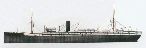 «Ballarat»
(«Балларэт»)
грузопассажирское судно (Великобритания)
