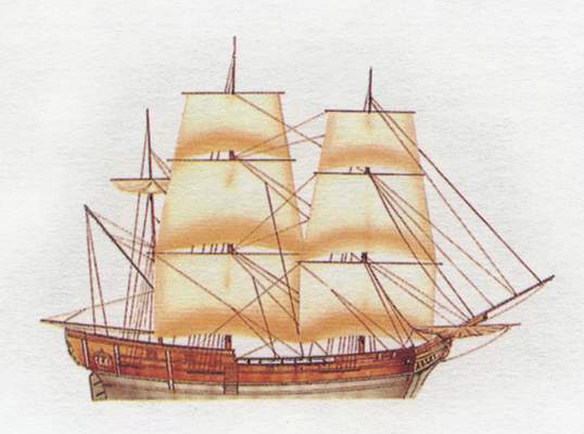 «Bounty»
(«Баунти»)
торговое судно (Британия)
