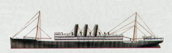 «Caledonia»
(«Каледония»)
лайнер (Великобритания)
