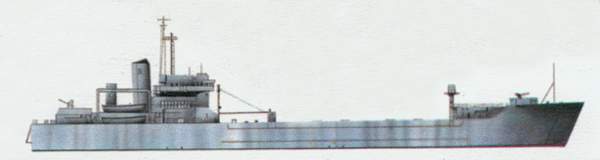«Caorle»
(«Каорле»)
десантный корабль (Италия)
