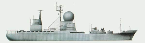 «Chazhma»
(«Чесма»)
корабль управления ракетами (СССР)
