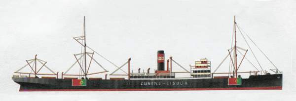 «Cunene»
(«Кунене»)
грузовое судно (Португалия)
