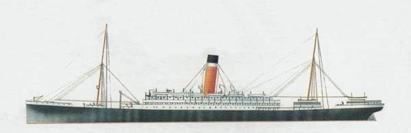 «Victorian»
(«Викториан»)
лайнер (Великобритания)
