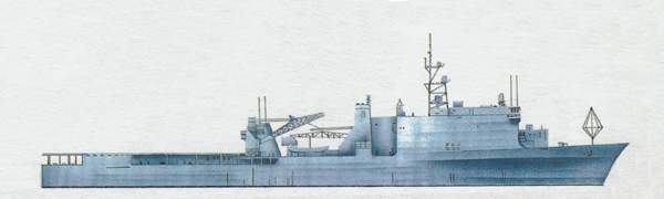 «Whidbey Island»
(«Уидби Айленд»)
десантное судно-док (США)
