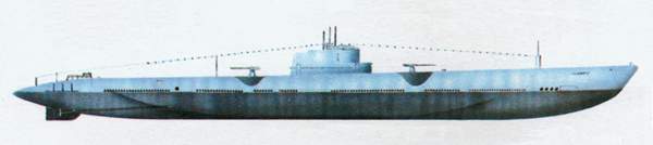 «Argonaut»
(«Аргонавт»)
подводный минный заградитель (США)
