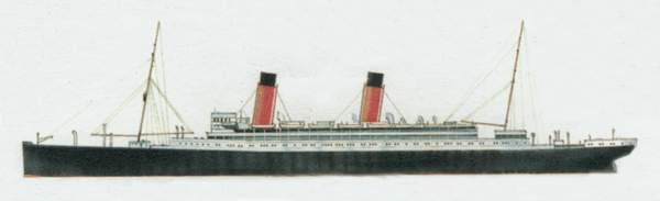 «Carmania»
(«Кармания»)
лайнер (Великобритания)
