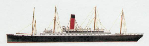 «Carpathia»
(«Карпатия»)
грузопассажирский лайнер (Великобритания)
