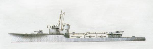 «Dragone»
(«Драгоне»)
эсминец/корабль охранения (Италия)
