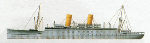 «Empire Windrush»
(«Эмпайр Виндраш»)
лайнер (Великобритания)
