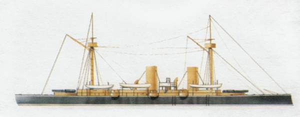 «Esmeralda»
(«Эсмеральда»)
крейсер (Чили)

