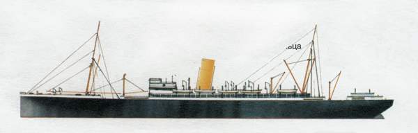 «Esperance Bay»
(«Эсперанс Бей»)
грузопассажирское судно (Великобритания)
