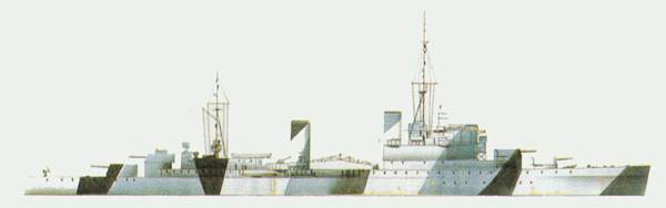 «Gambia»
(«Гамбия»)
крейсер (Великобритания)
