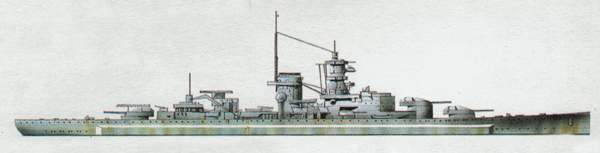 «Gneisenau»
(«Гнайзенау»)
линейный крейсер (Германия)
