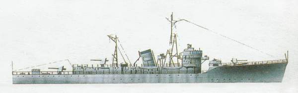«Hachijo»
(«Акайо»)
сторожевой корабль (Япония)
