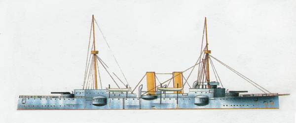 «Kaiserin Elisabeth»
(«Императрица Элизабет»)
крейсер (Австрия)

