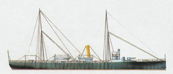 «Rattlesnake»
(«Рэттлснейк»)
торпедная канонерская лодка (Великобритания)
