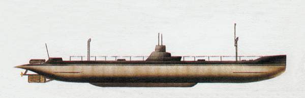 «U 1»
<br/><br/>подводная лодка (Германия)
