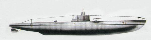 «Uebi Scebeli»
(«Уэби Шебели»)
подводная лодка (Италия)
